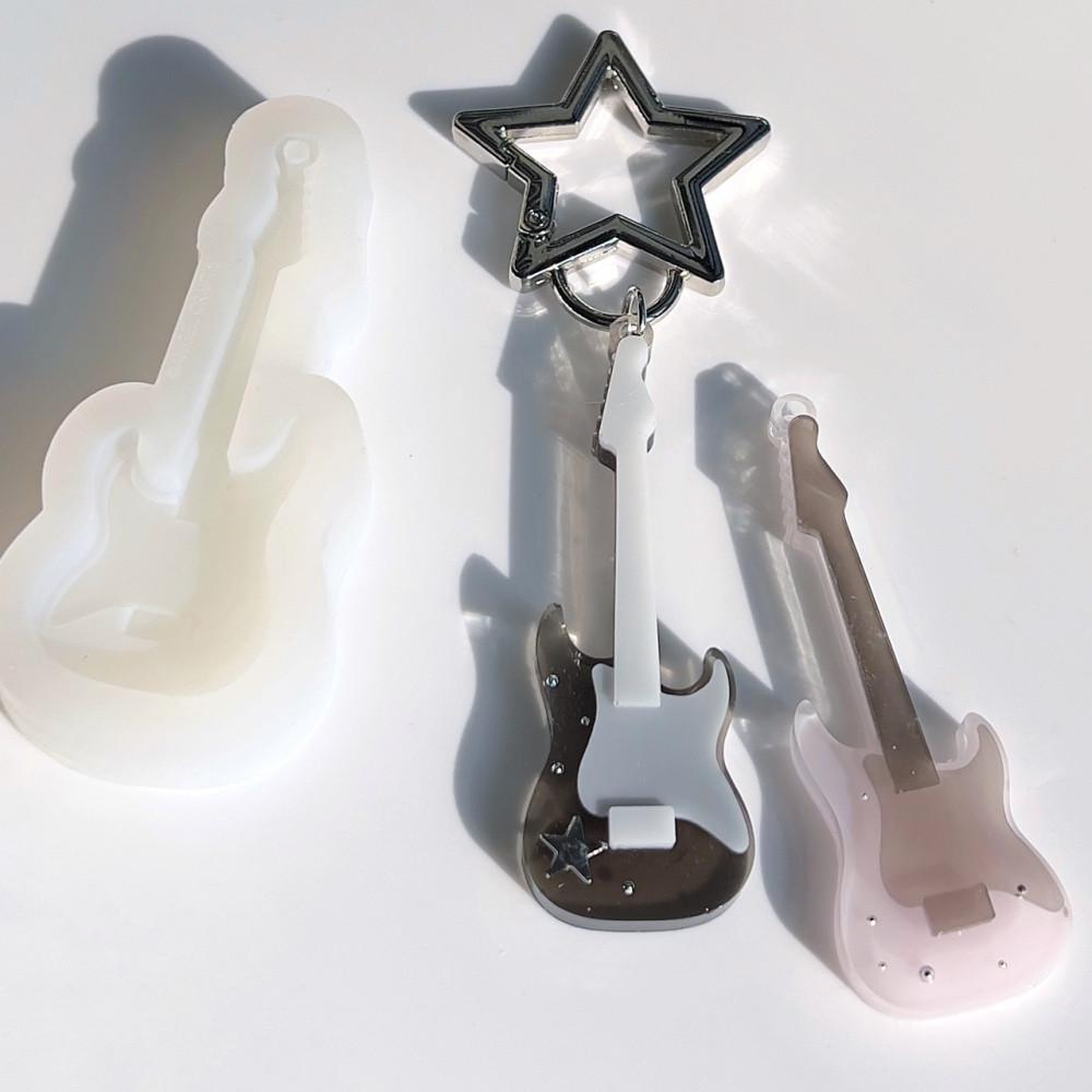 일렉트릭 기타 펜던트 몰드 - Pendant mold Electric guitar 레진 수제 몰드