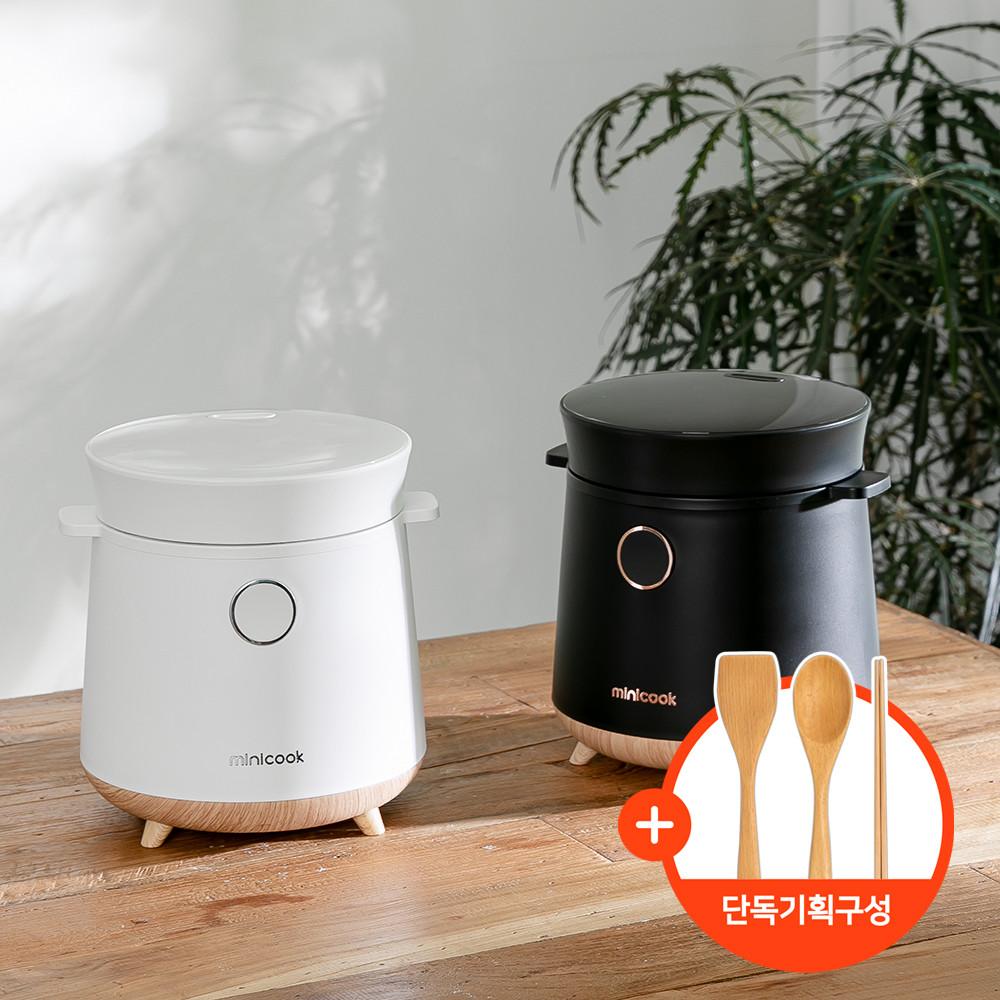 [블랙할인데이] [본사단독구성] 미니쿡 미니 저당/저탄수화물/당뇨 밥솥 TKC-550 캠핑/다이어트/1인밥솥 1.5L