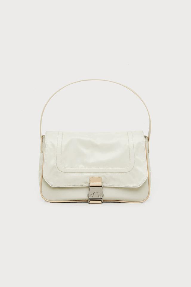 BUCKLE BAG IN WHITE