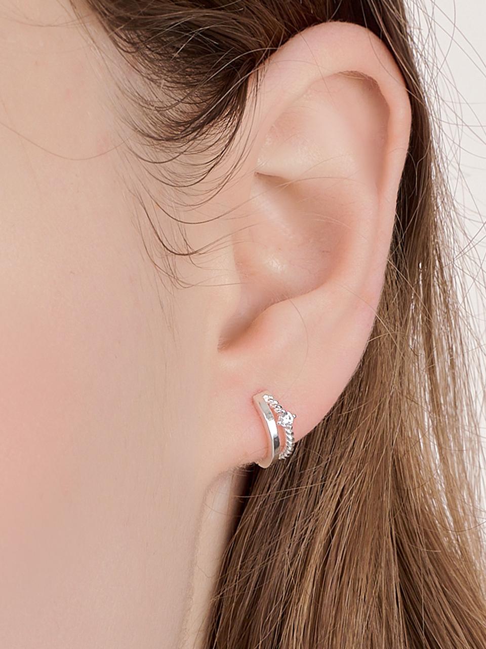 앵브록스 [강한나 착용] refine cubic earring