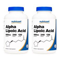 뉴트리코스트 알파리포산, 240정, 2개