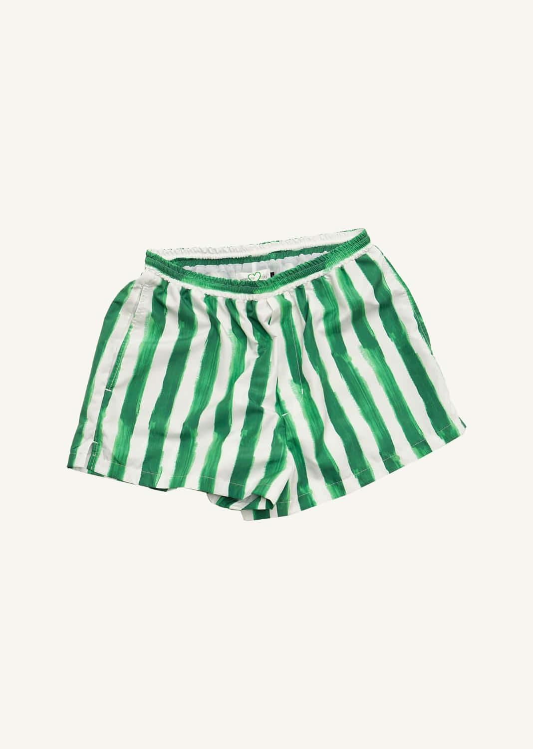 STRIPE PRINTED SHORTS