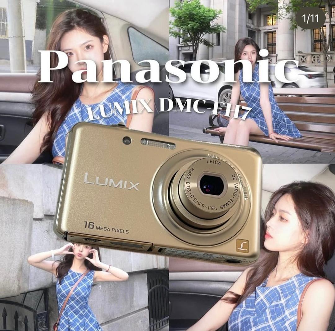 빈티지 디카 파나소닉 루믹스 DMC-FH7 골드 | 후루츠패밀리
