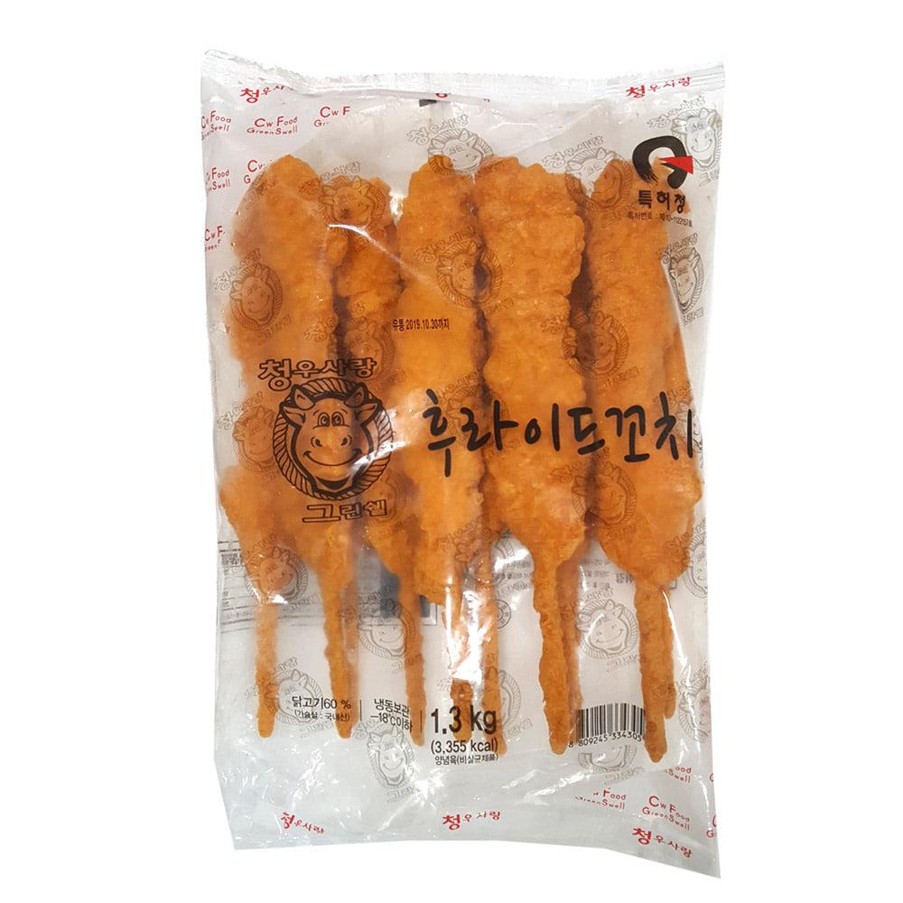 청우 후라이드  닭꼬치130gx10개입 1.3kg