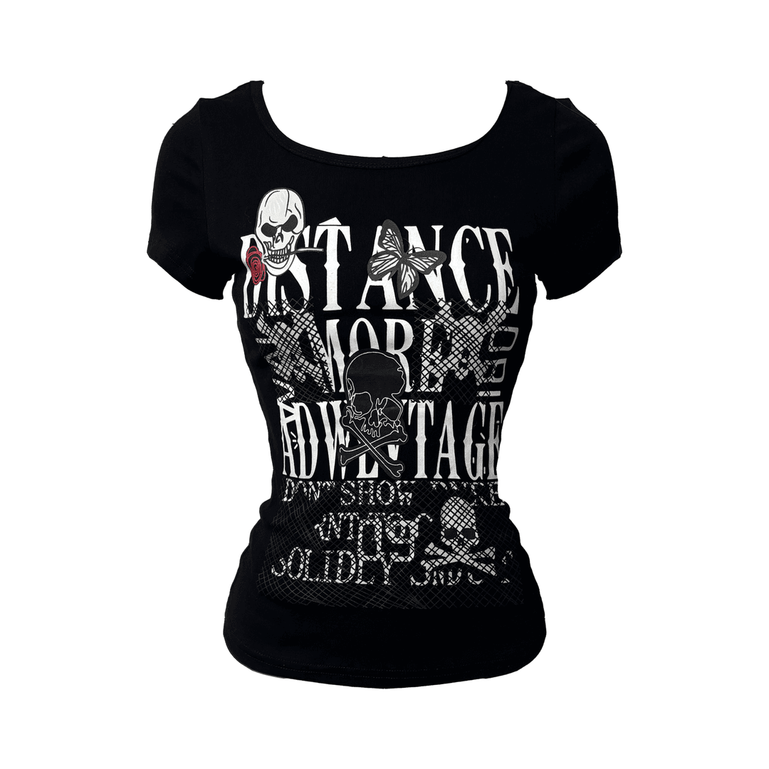 Skull punk T