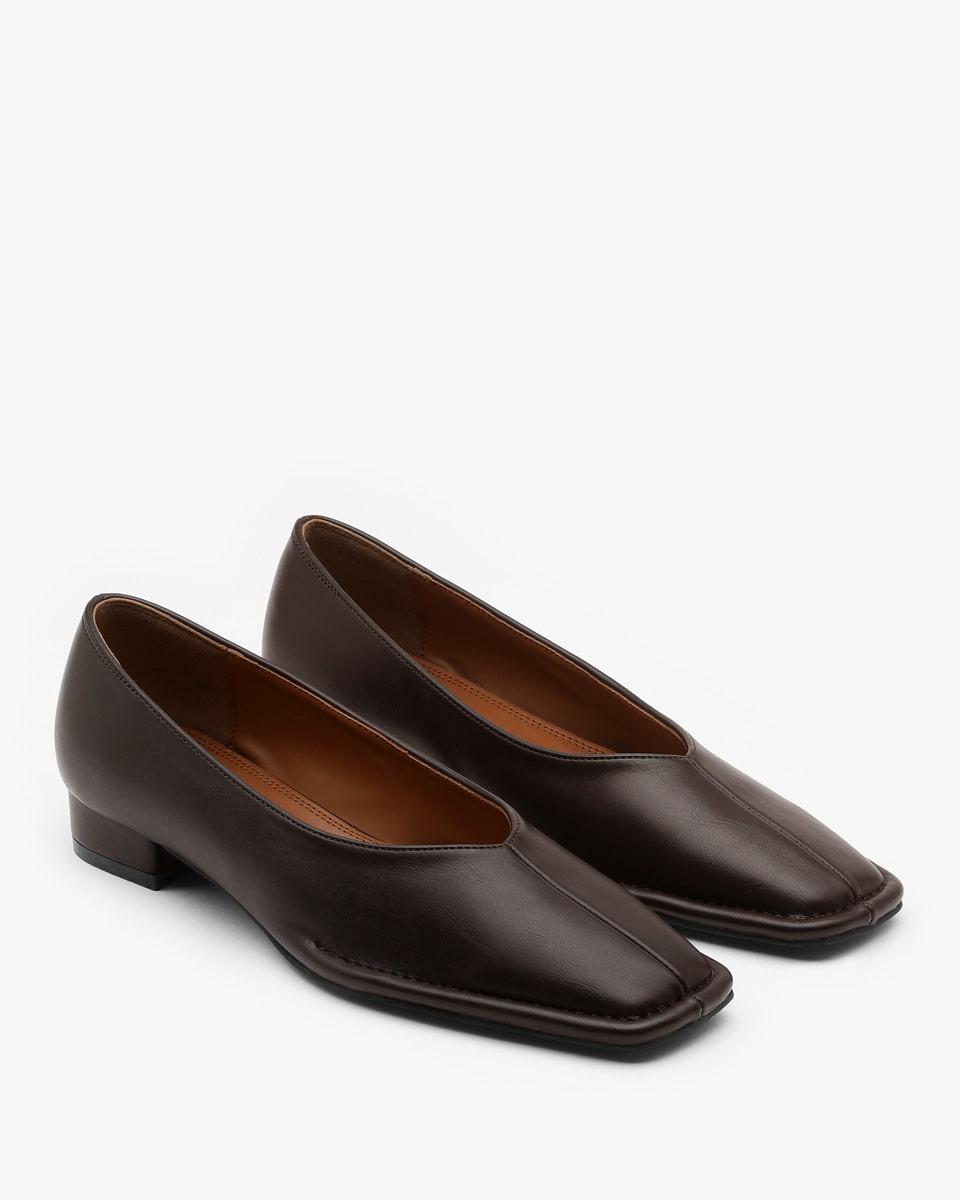 OUBE Square Flats_Brown