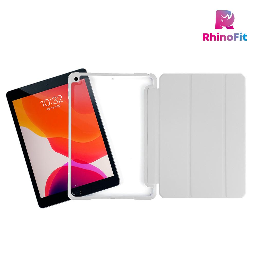 라이노 핏 (강화유리 포함) 아이패드 7세대 / 8세대 / 9세대 10.2용 클리어쉴드 투명 케이스