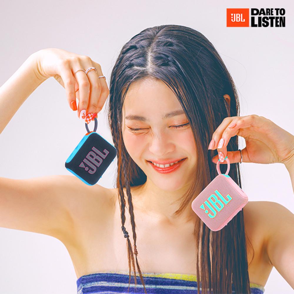 삼성공식파트너 JBL GO4 무선 블루투스 스피커 미니 스피커 캠핑용 방수 방진