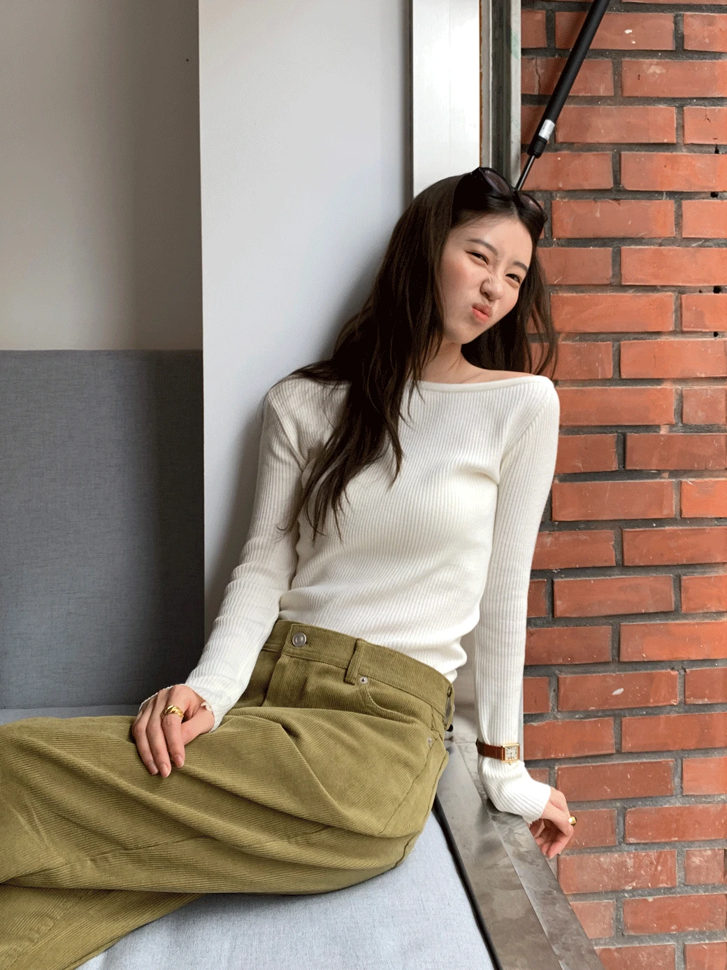 DK. Pure Unbalanced Knit