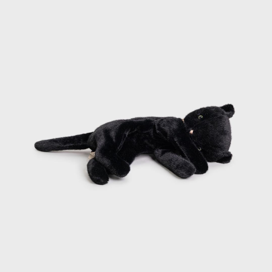 Maileg Sleeping Kitten Plush, Medium - Black