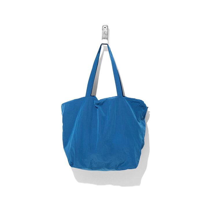 Packable Nylon Small Keyring Bag Blue