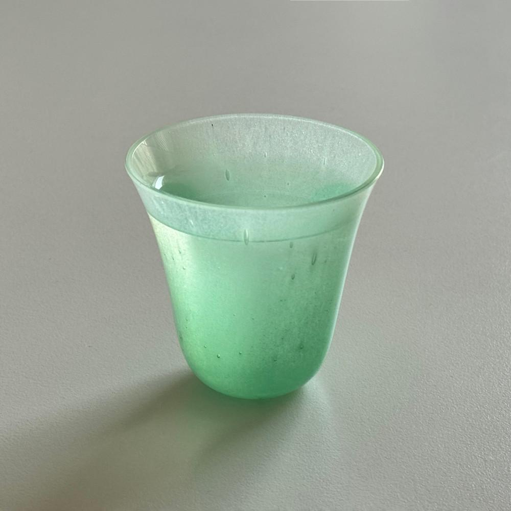 파스텔 그리너리 컵 (pastel greenery cup)