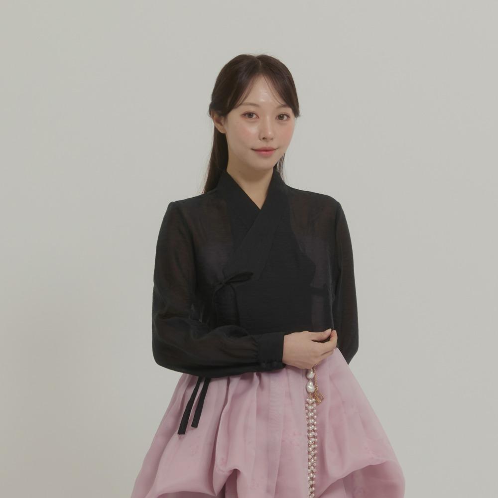 온화 저고리 [블랙]