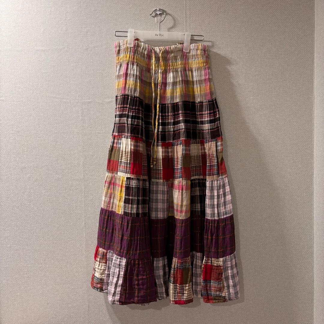 빈티지 패치워크 스커트/원피스 patchwork skirt | 후루츠패밀리