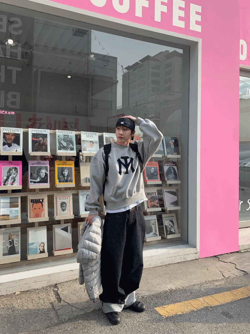 레드 포인트 셀비지 데님
