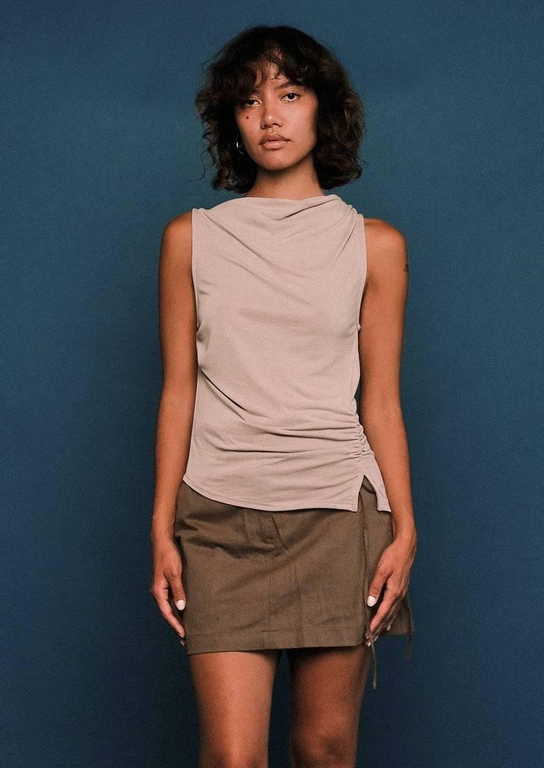 Karmen Top - Sandstone / XL