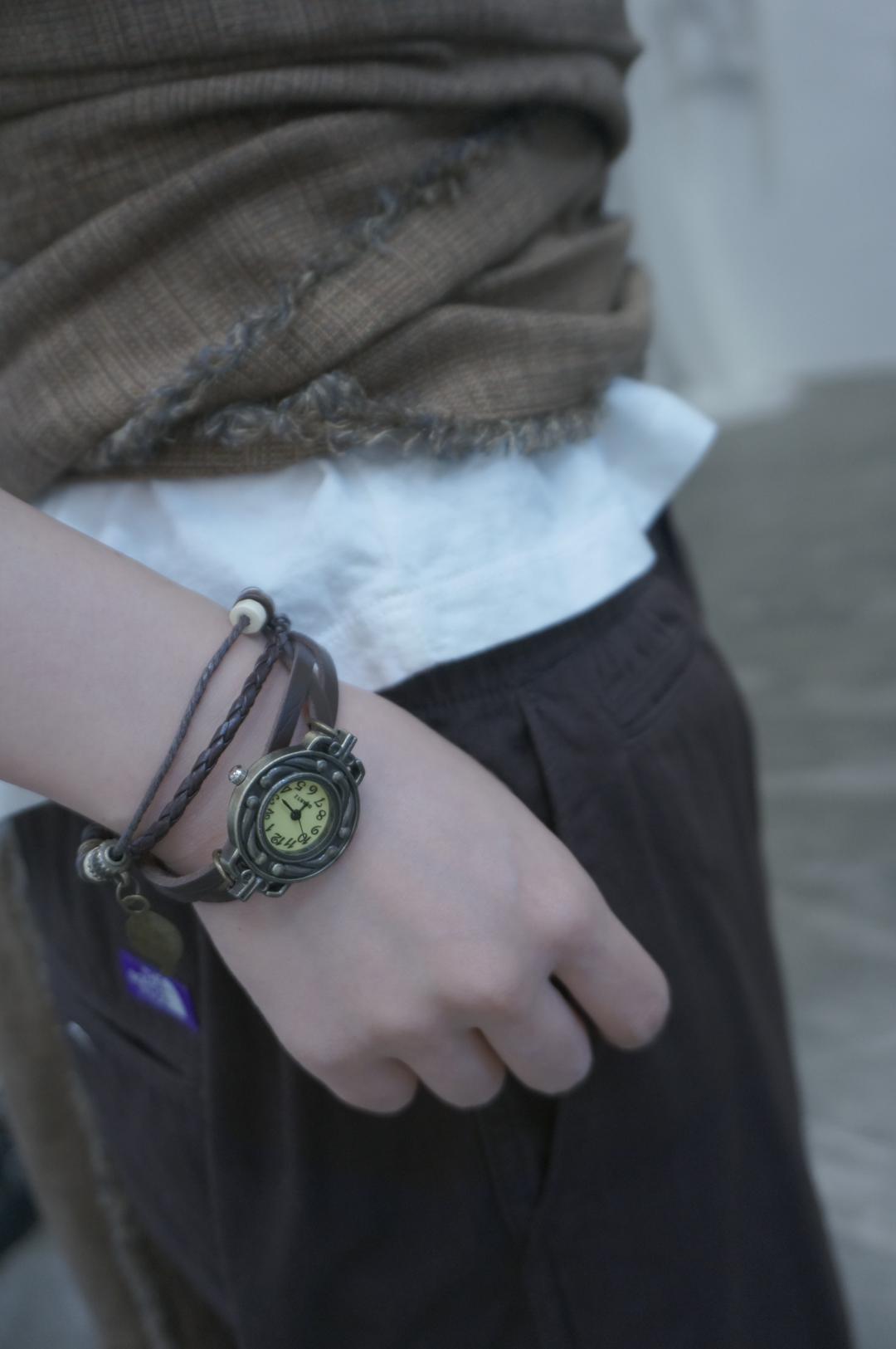 Wood Beads Watch
