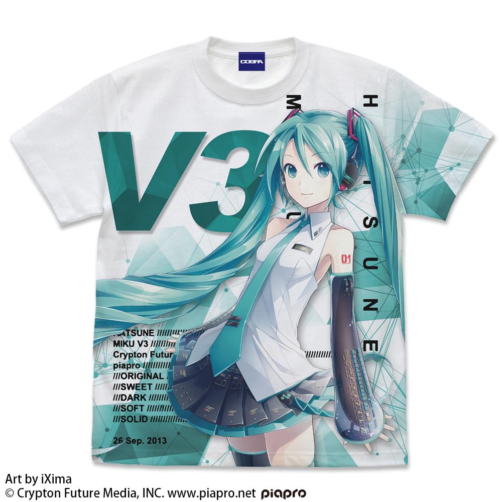 初音ミク V3 フルグラフィックTシャツ Ver.3.0[初音ミク V3]