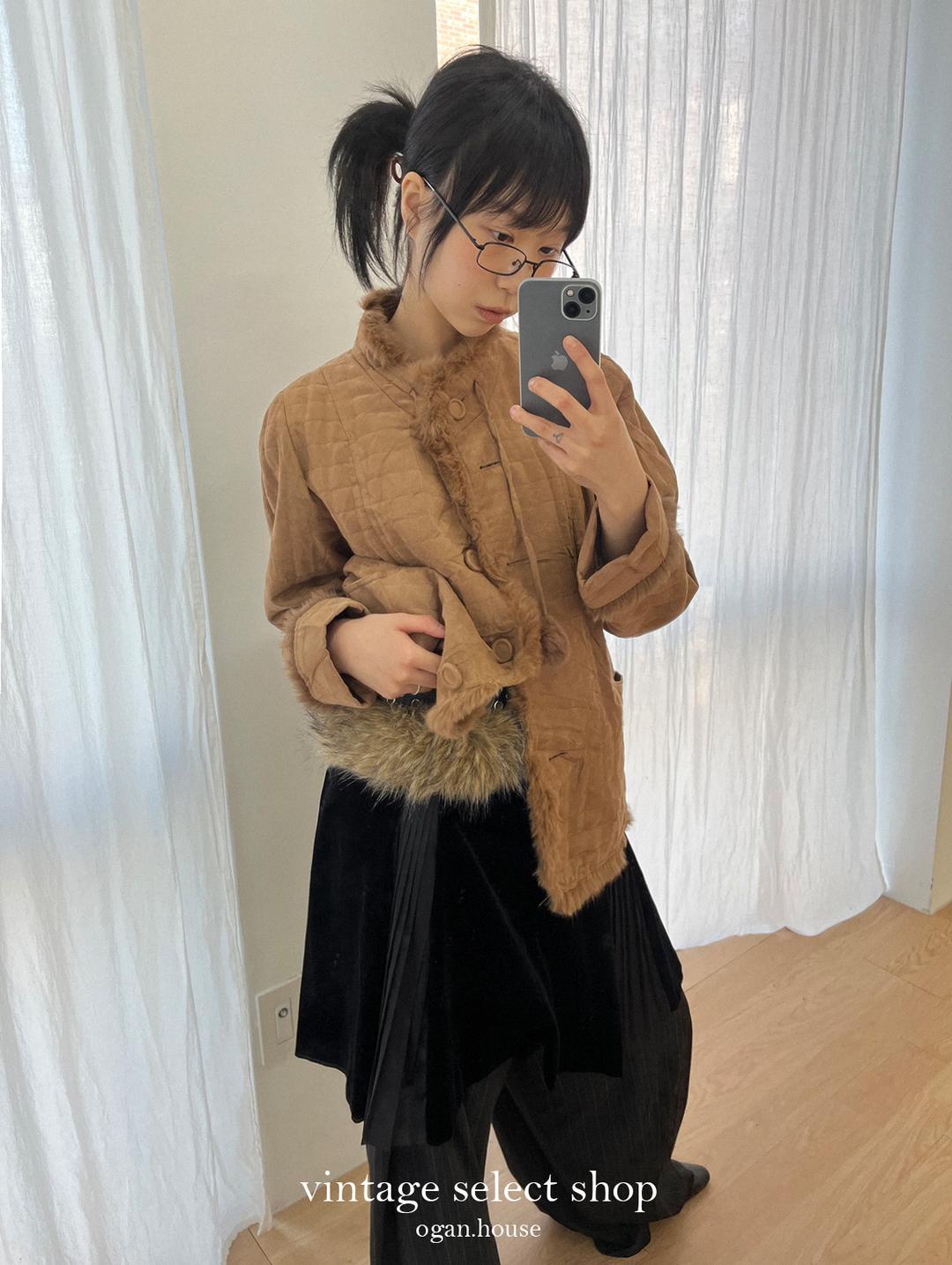 #vintage sahara quilted jacket