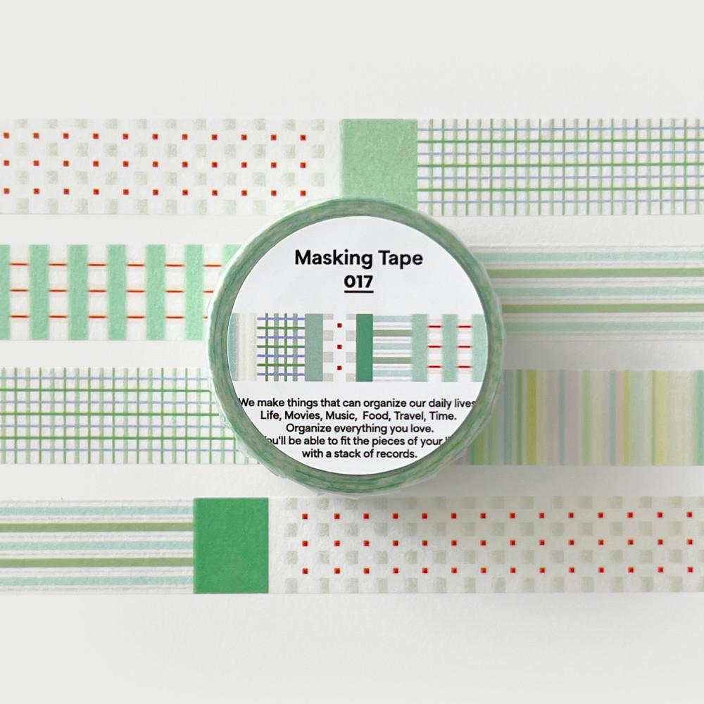 masking tape 017 컬러 패턴 다꾸 마테 데코테이프 마스킹테이프