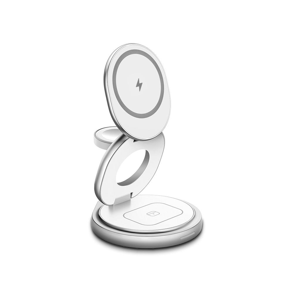 만렙 3in1 맥세이프 휴대용 접이식 무선충전기