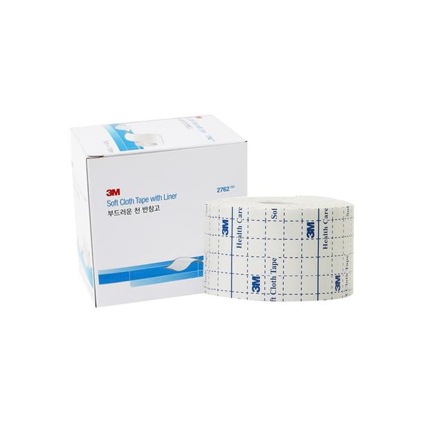 3M 부드러운 천 부직 반창고 의료용반창고 픽싱롤 2762