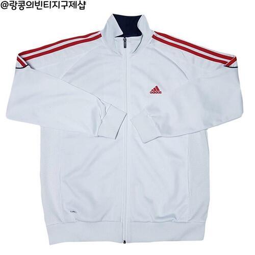 아디다스 올드스쿨 빈티지 져지 자켓