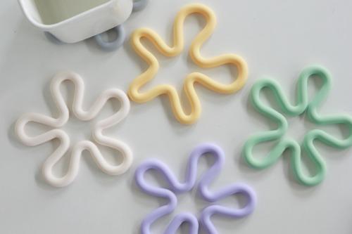 스타 실리 냄비받침