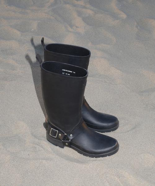 Lc CHAIN RAIN BOOTS_BLACK_LC242_SO01BK
