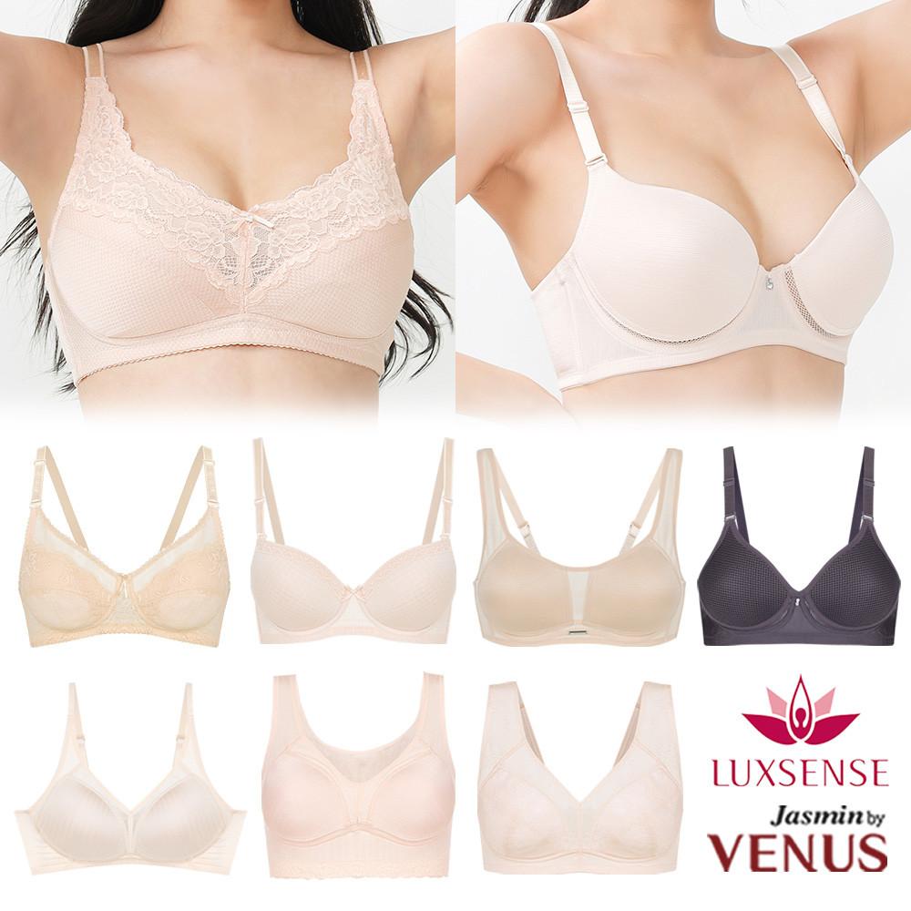 비너스 인견 브라 편한 들뜸없는 노와이어 홑겹 쿨 메쉬 A컵 B컵 C컵 브라탑 런닝형