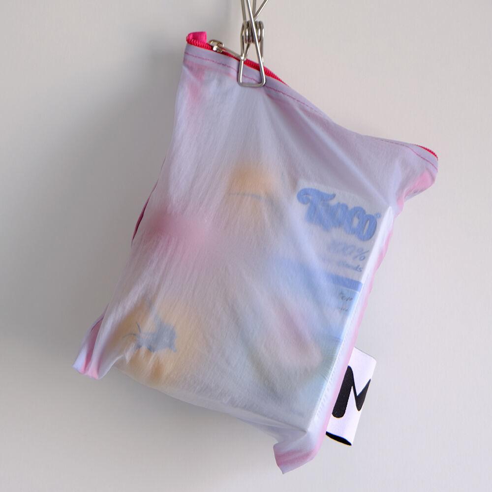 Clear Color Pouch Lychee