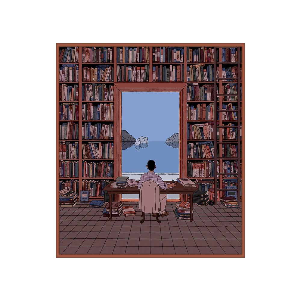 [FRAME]A Library by the Tyrrhenian (일리야 밀스타인)