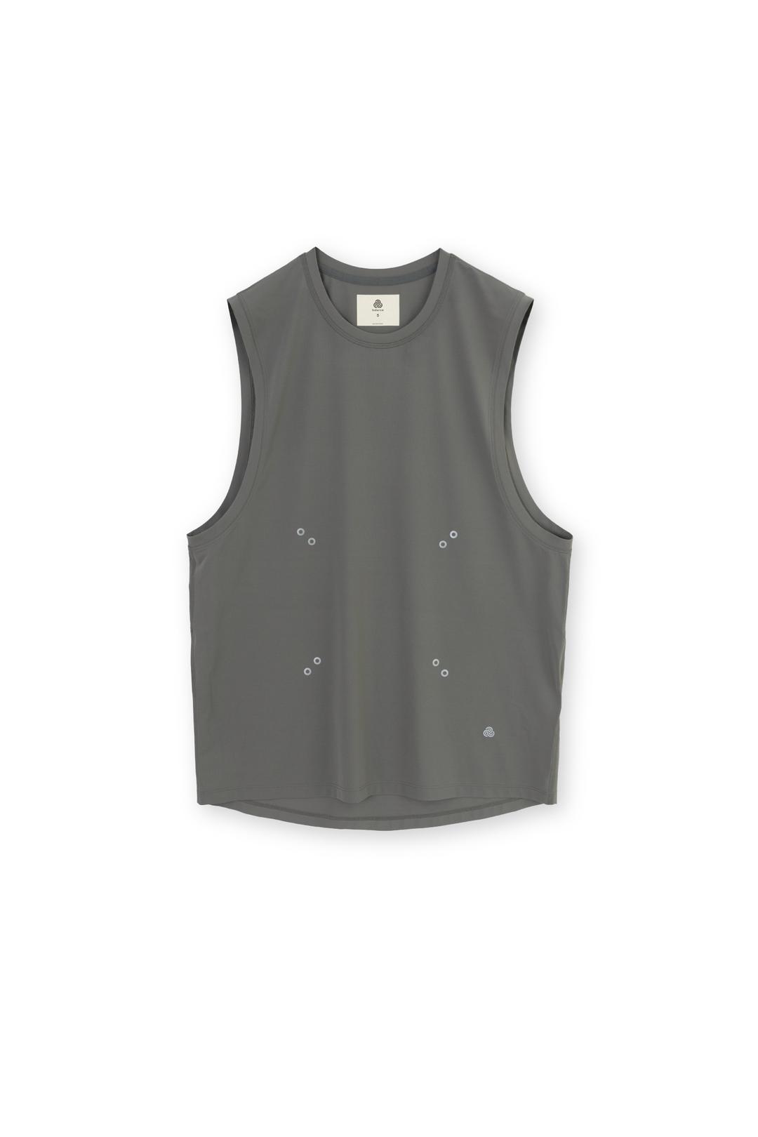 Aero Sleeveless, Olive Grey