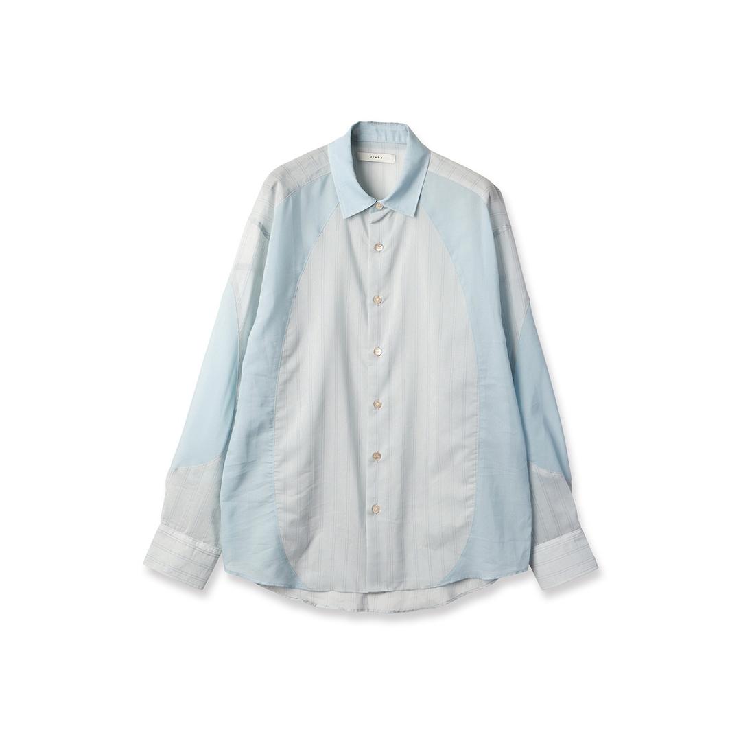 SWITCHING SHIRT (SAX)