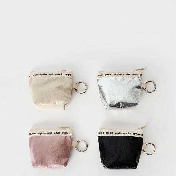 [aeyio] GLOSSY AIRPODS KEYRING T POUCH_글로시 에어팟 키링 티 파우치_APO3400 (4 Colors)