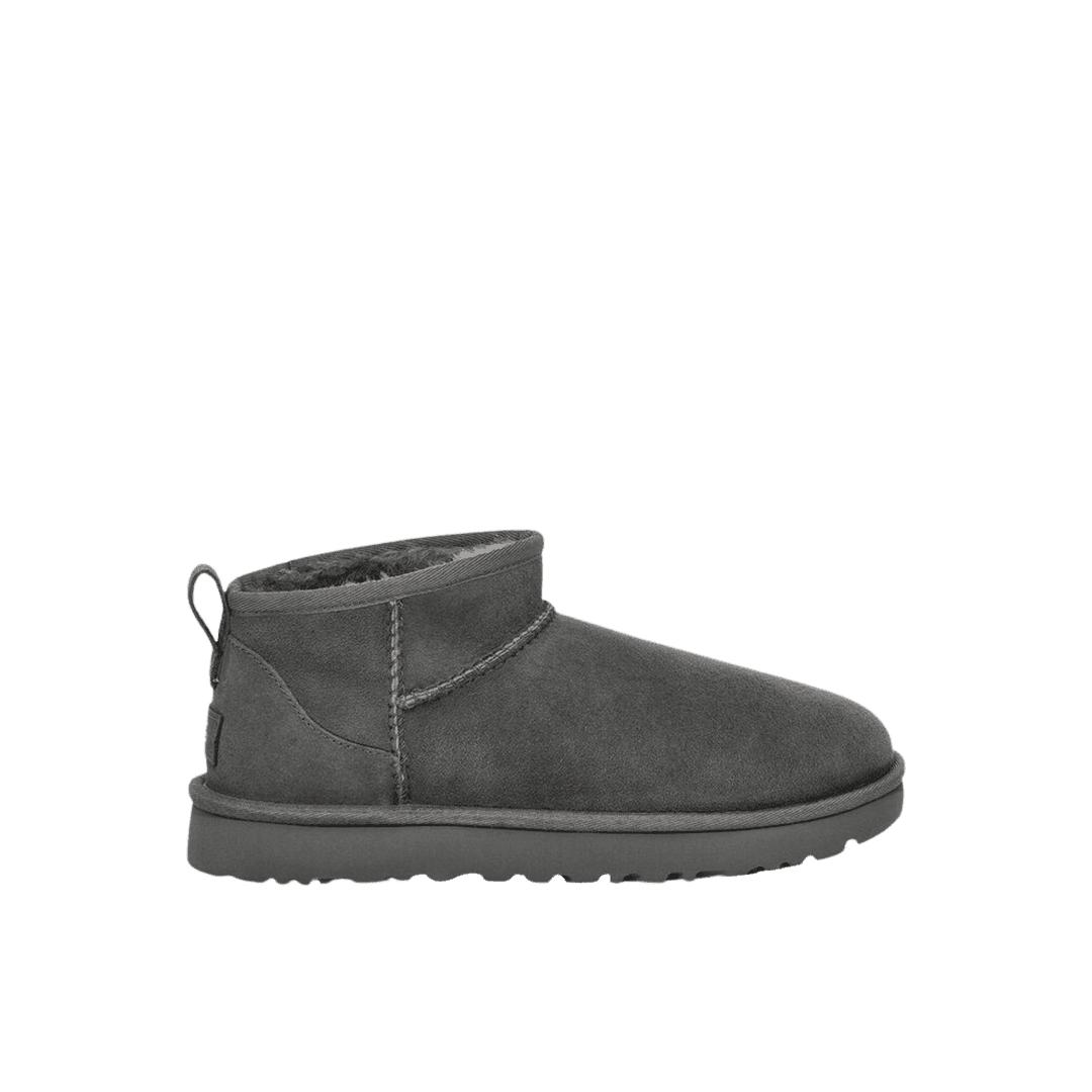 (W) UGG Classic Ultra Mini Boots Grey