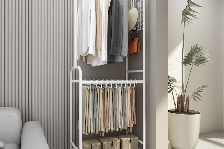 [단독]정리끝판왕 올인원 스마트 행거 2colors