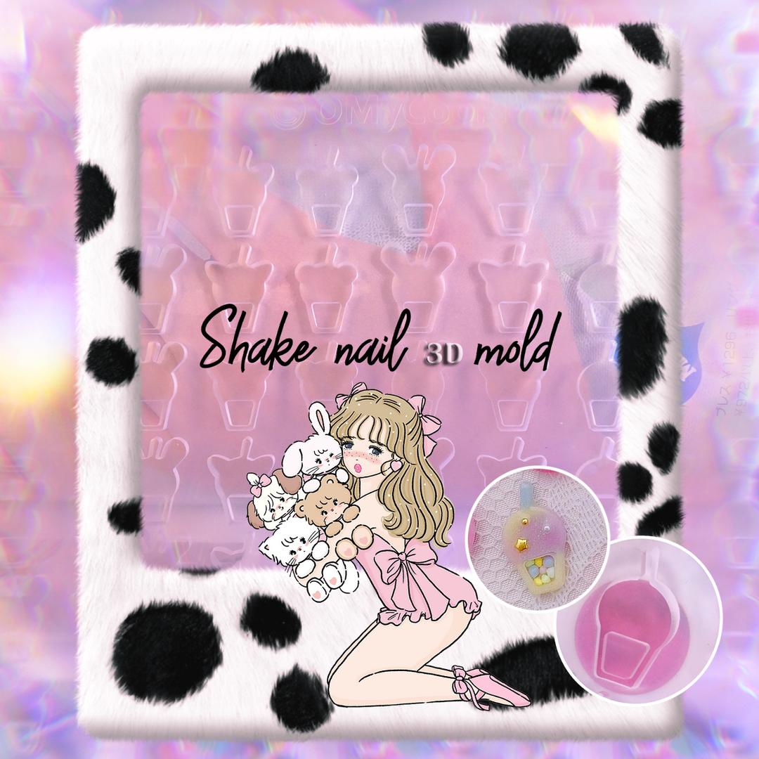 [3d Art] 𝐌𝐲 𝐜𝐨𝐨𝐤𝐢𝐞𝐜𝐚𝐧 체리쉬 스무디 쉐이크 30구 대용량 소프트 몰드