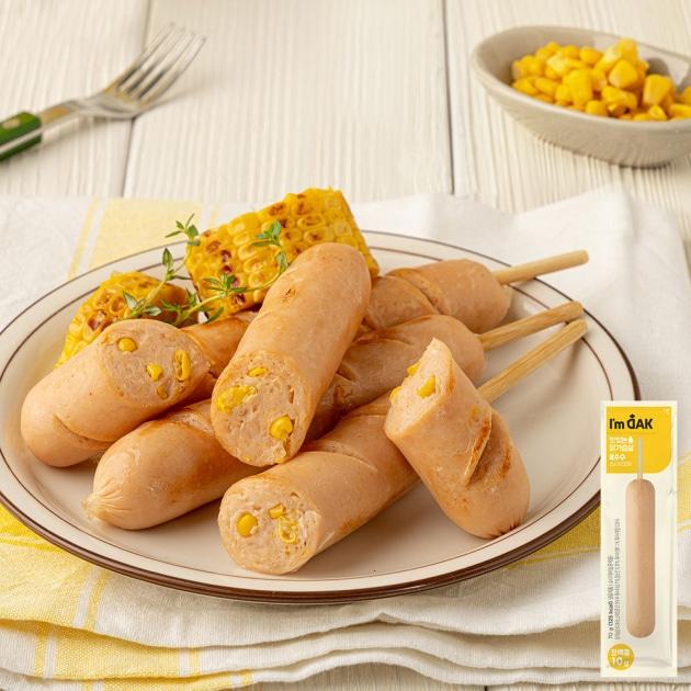 아임닭 맛있는 닭가슴살 옥수수 소시지꼬치 12/24/36/48팩