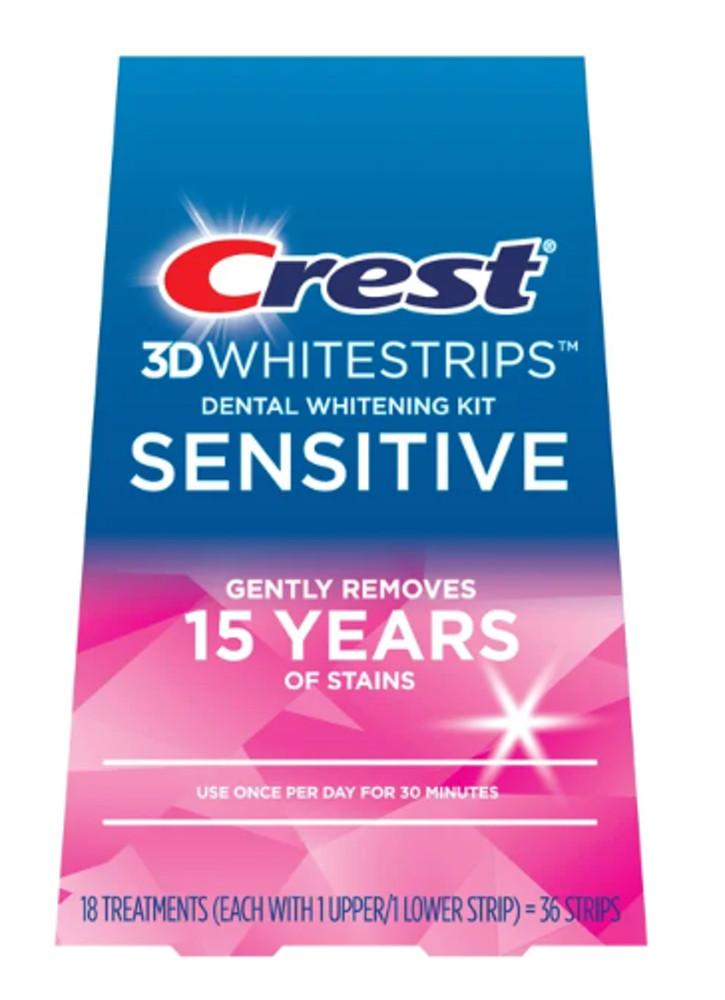 크레스트 3D 스트립 화이트 민감용 셀프미백키트 36개