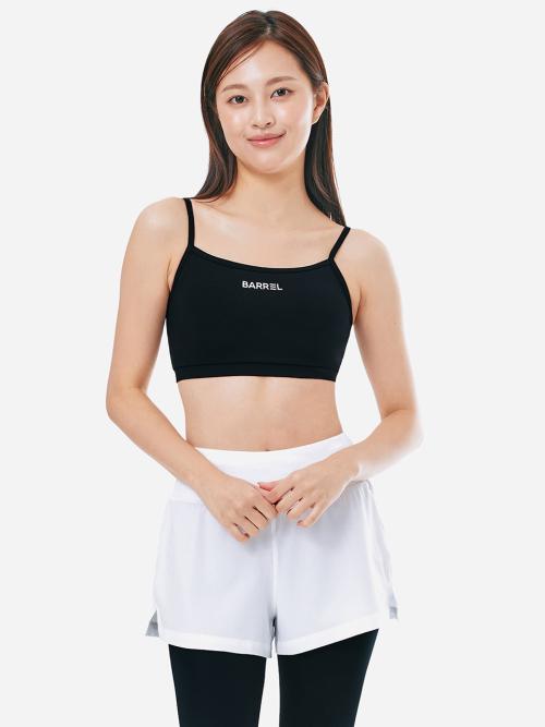 우먼 에센셜 액티브 브라탑 블랙 (B5SWWBR002BLK)