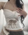 Vanilla fawn top