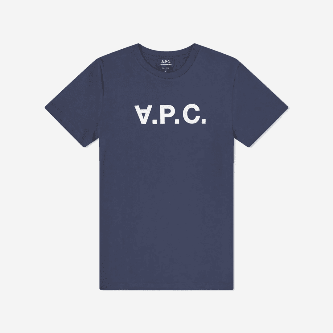(W) A.P.C. VPC T-Shirt Dark Navy