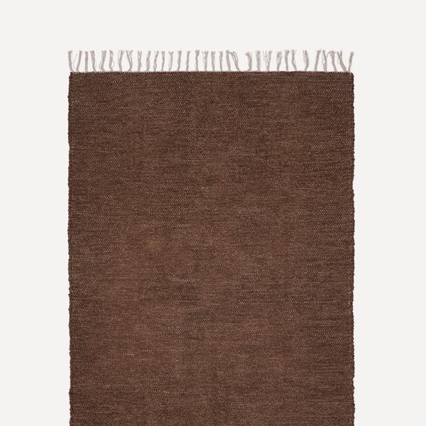 Natural Cotton Rug - 포르투갈 내추럴 코튼 러그 Brown