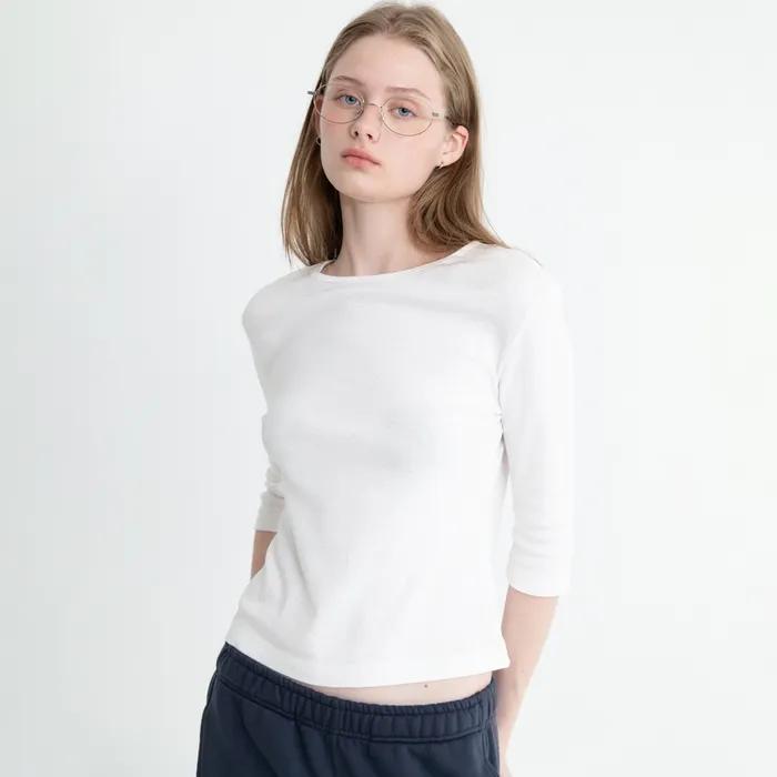Our wool t-shirt_Ivory