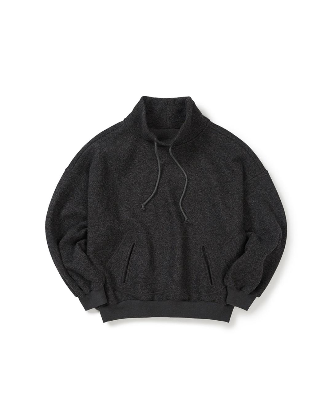[예약 배송] Bean wool pullover / Charcoal