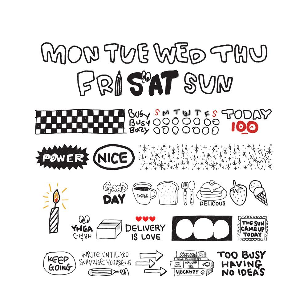 Kmmile drawing 3rd 마스킹테이프 (20mm)