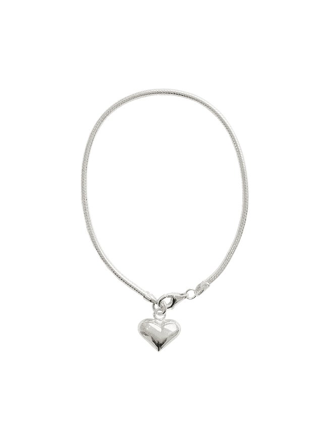 Heart Snake Chain Bracelet