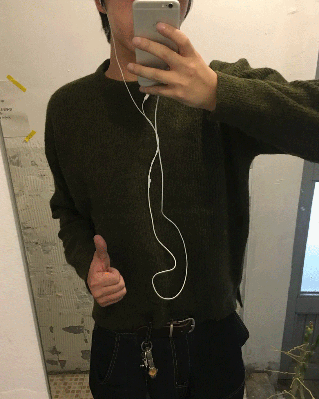 [ 자체제작 / 한정수량 ] 아르비 크롭 니트 5C