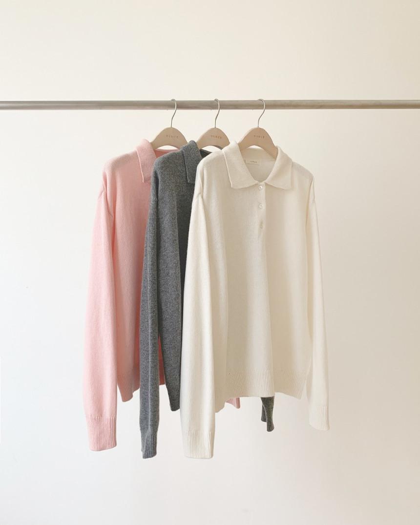 헬로마틸다 [온스]캐시카라 홀가먼트 니트